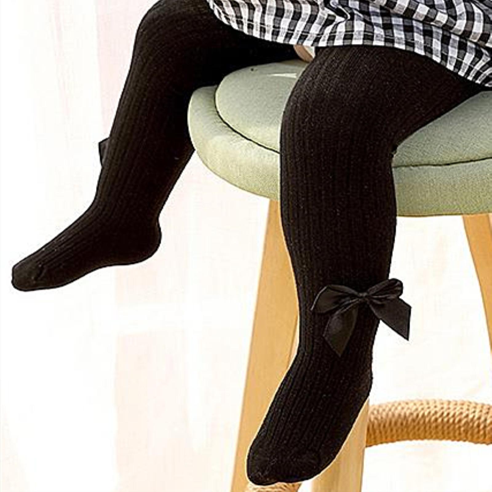 Winter Stockings For Toddler Girls Girls' Cable Knit Cotton Tights