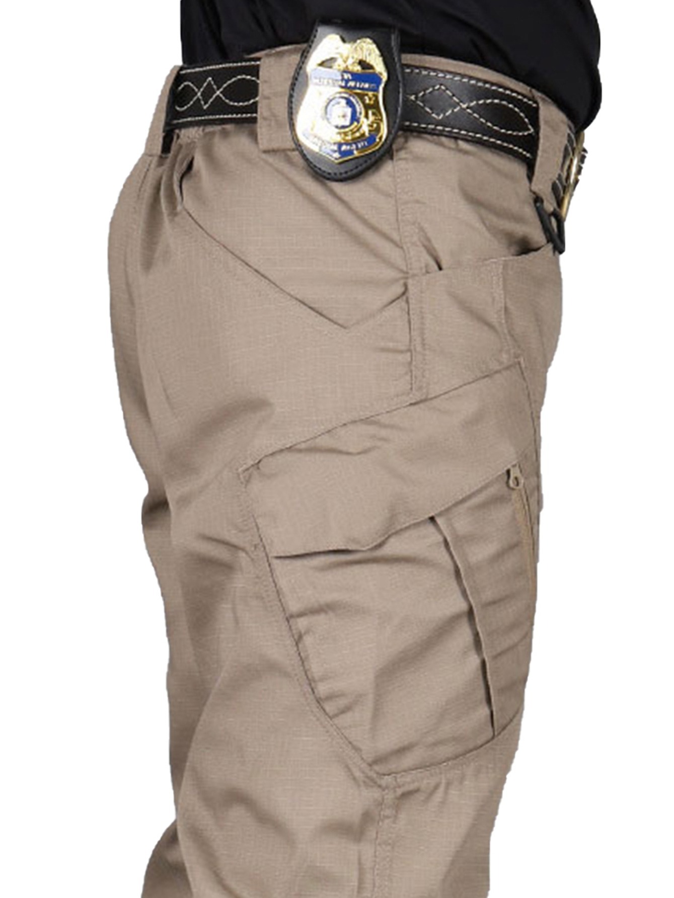 RTRDE Men's Cargo Work Pants Tactical Pants Water Resistant Ripstop Pants  Lightweight Work Hiking Outdoor Pants, M-3XL