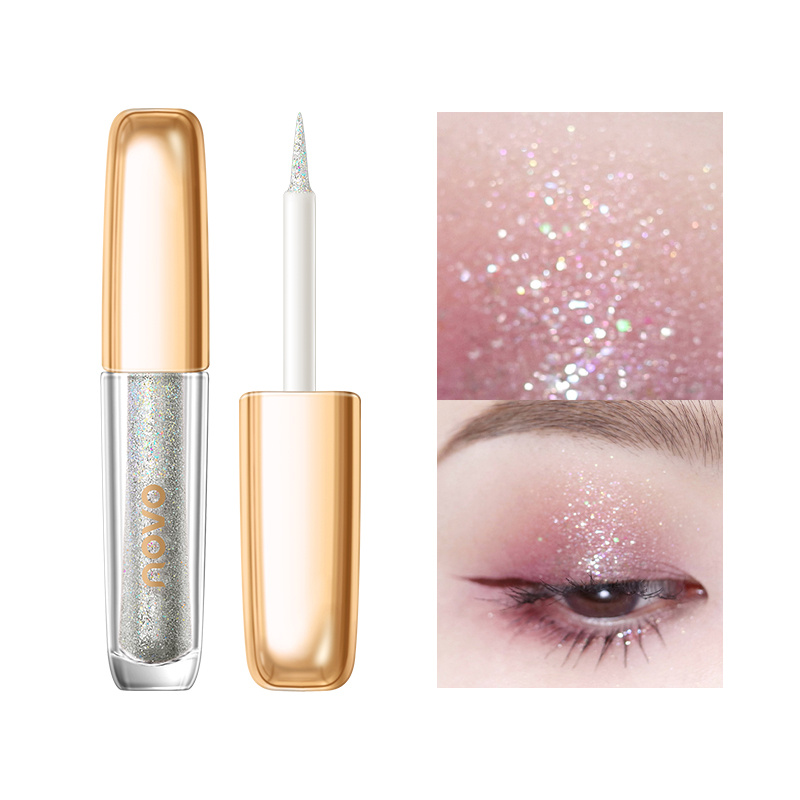  Gold Eye Glitter Liquid Glitter Eye Makeup Monochromatic Shadow  3ml Shadow Liquid And American Border 12 Style Sequin Lazy Color Cong Eye  Jin European Pearlescent Christmas at : 美容與個人護理