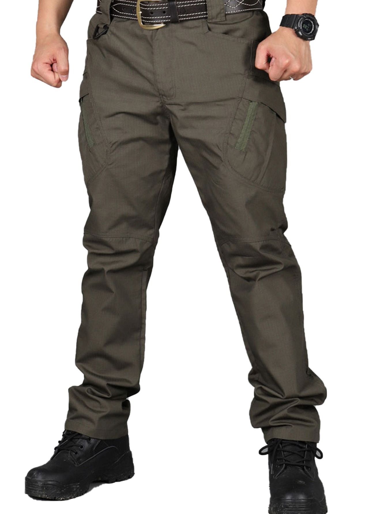  Brnmxoke Ripstop Pants for Men,Casual Hiking Outdoor