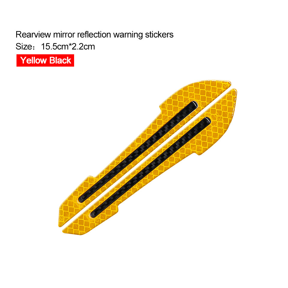 Reflective Strip Car Rearview Mirror Anti collision Warning - Temu