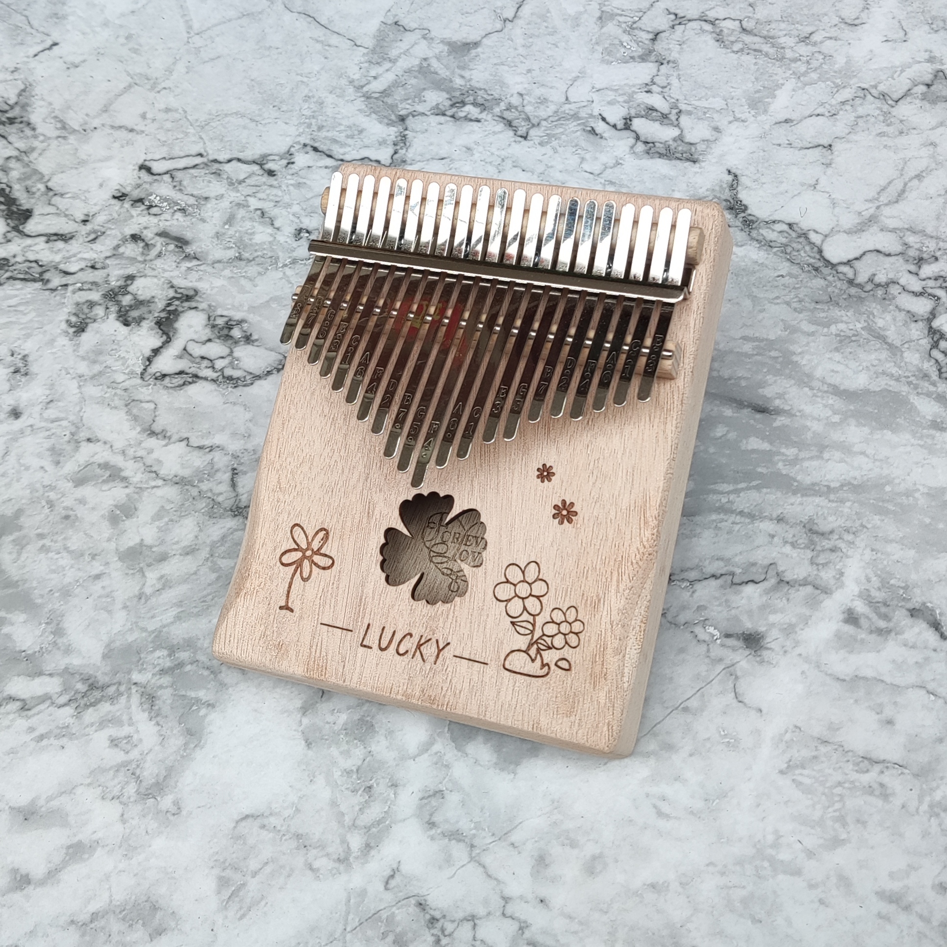 Easy Cleaning - Crescendo Music Mitello Kalimba With 15 Plated Steel Keys  Percussion - All Season - Crescendo Music Official Shop