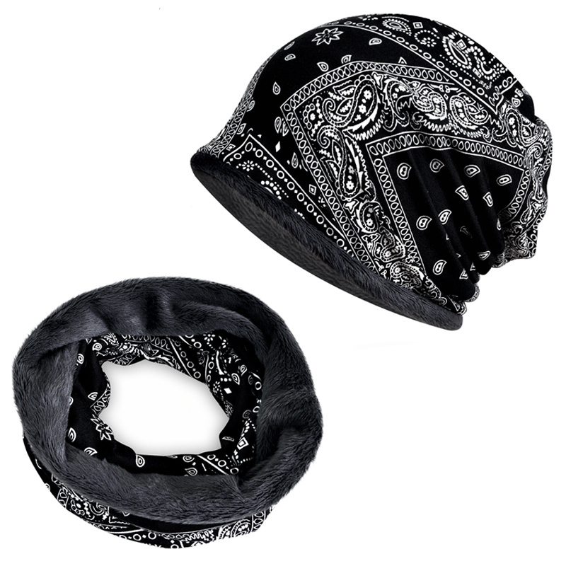 Winter Men's Christmas Ear Protection Warm Head Cap