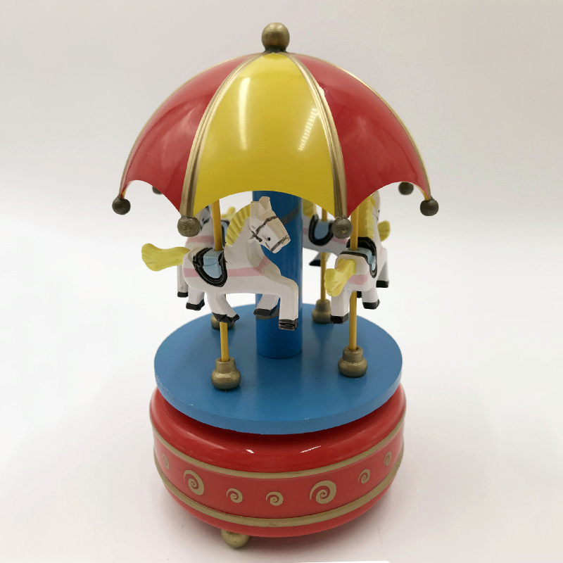 Carousel Music Box Toy Music Box Ornament Temu