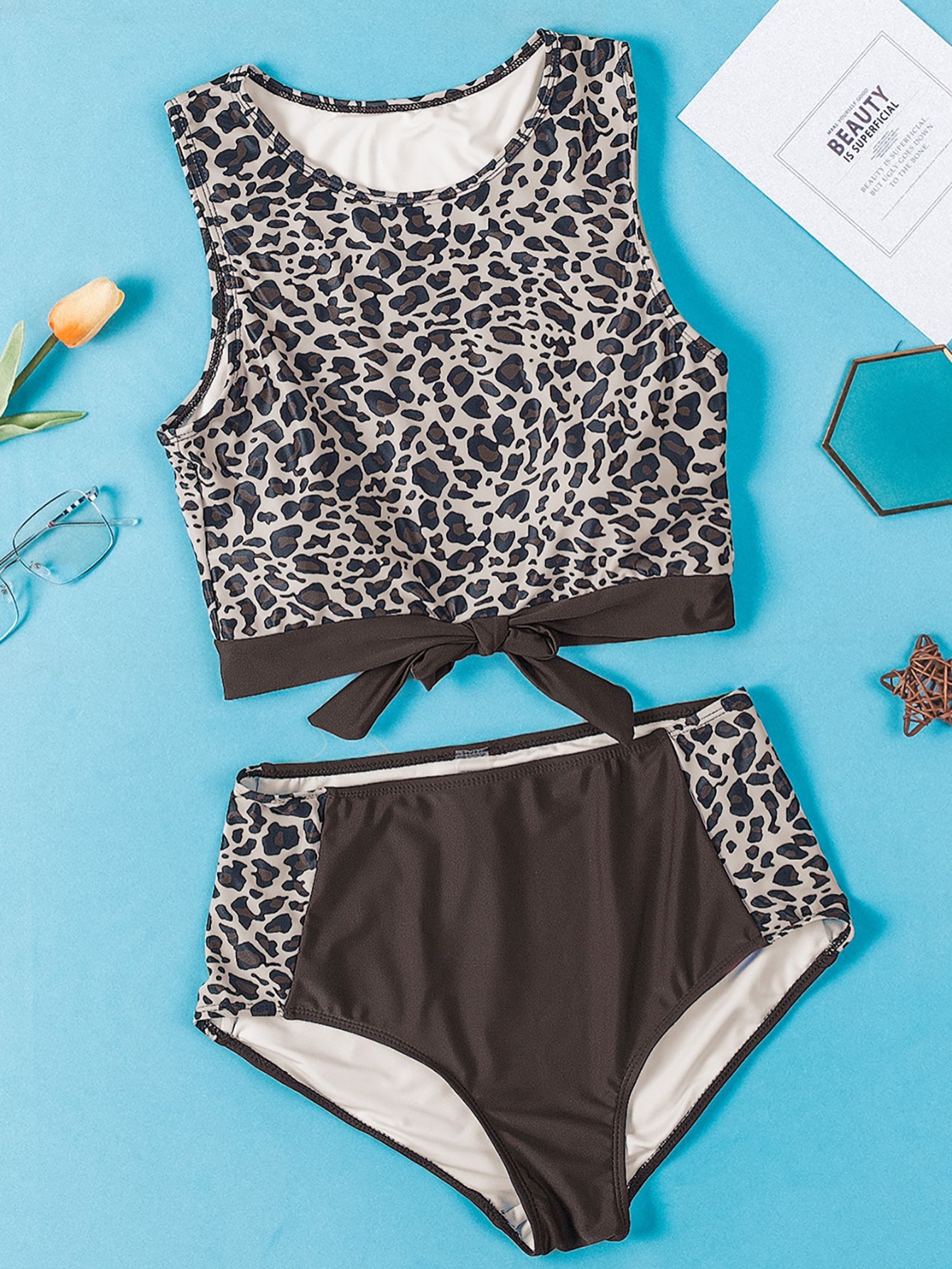 Mädchen Jeans Mit Schleife - Baggy Denim Hose Hohe Taille Für Teenager