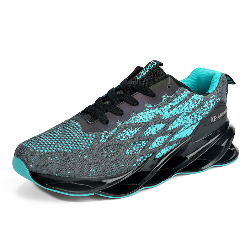 Men's Blade Running Shoes Shock Absorption Sneakers