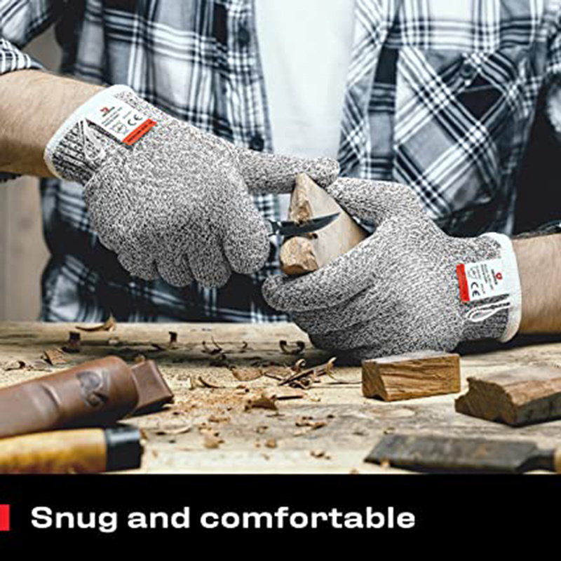 NoCry Cut Resistant Gloves - High Performance Level 5 Protection, Food Grade.