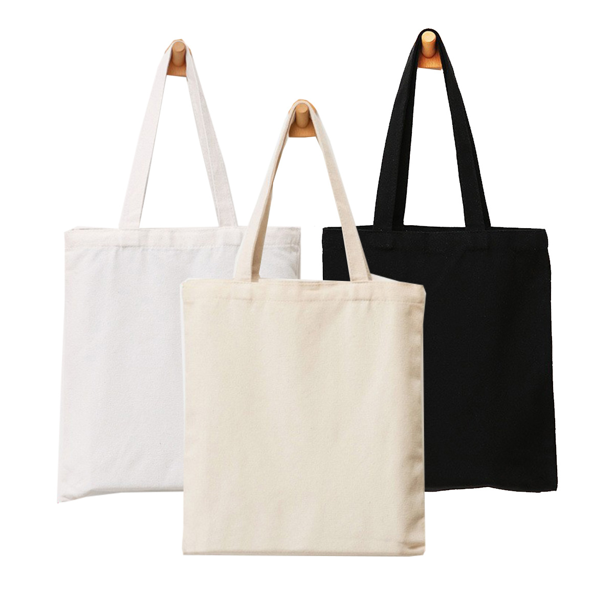 Blank Canvas Tote Bags Bulk Shopping Bag,diy Reusable Tote Hand Grocery Bag  - Temu South Korea