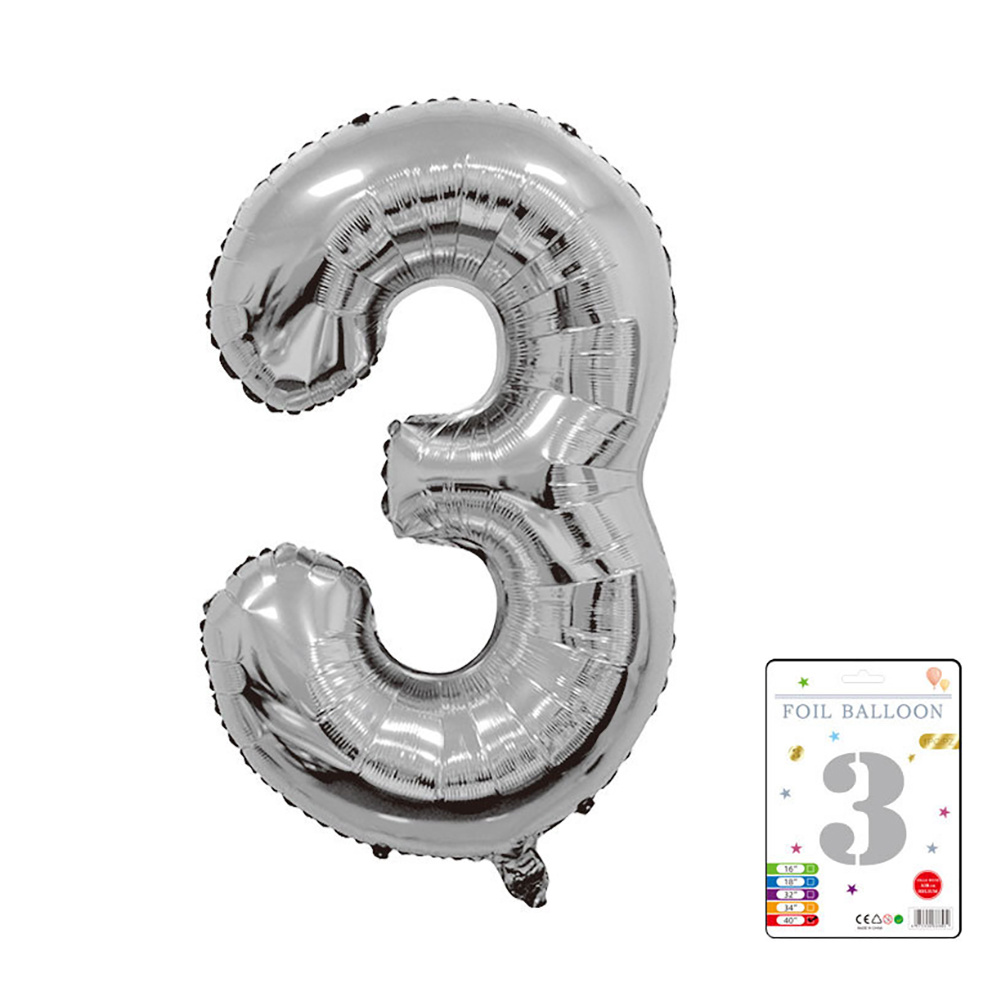Gifloon Globo del número 4, globos de número grande de 40 pulgadas,  decoración de fiesta de cumpleaños de 4 años, decoración de letrero de  cumpleaños