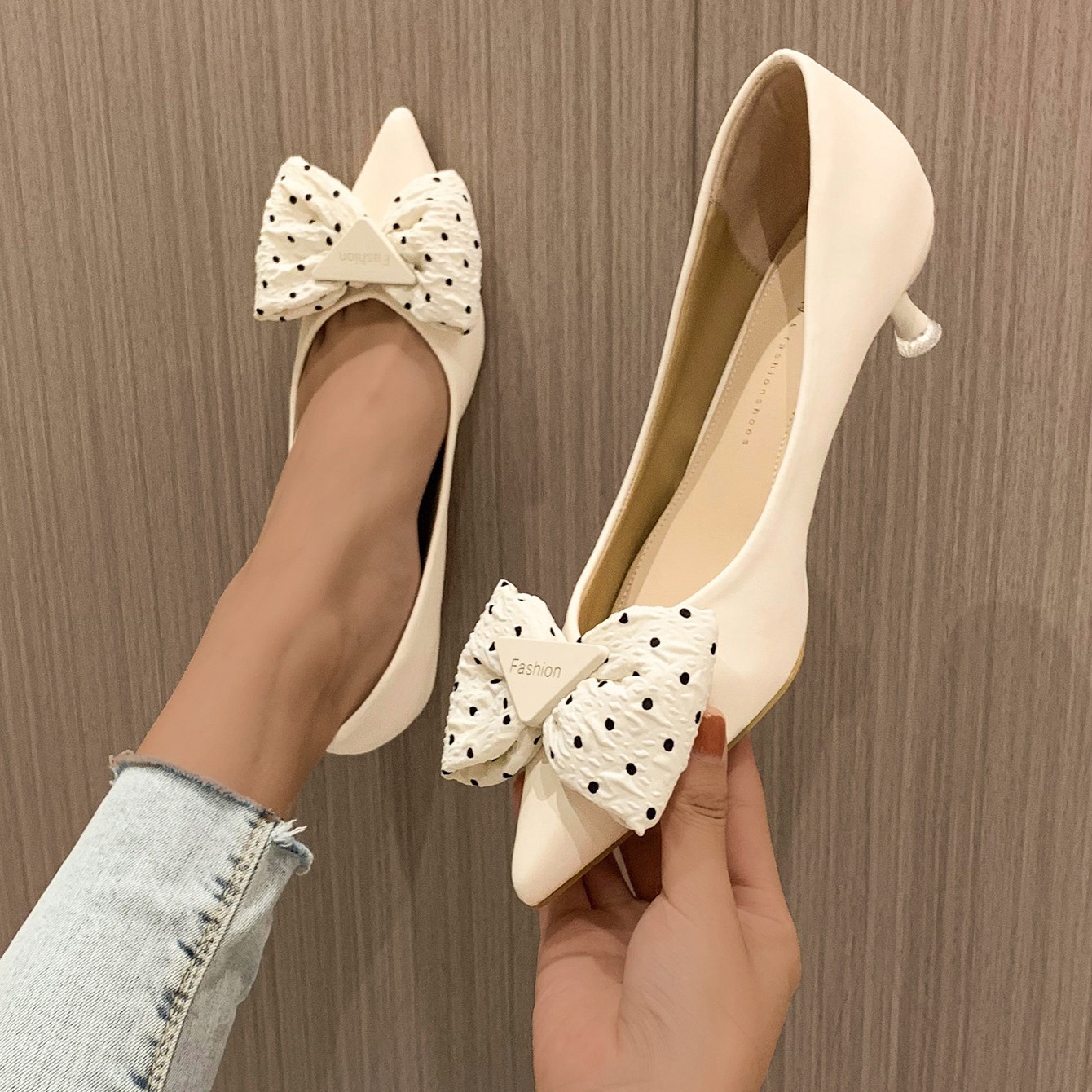 Lady Dress Shoe Low Heel - Free Shipping for New Users - Temu Canada