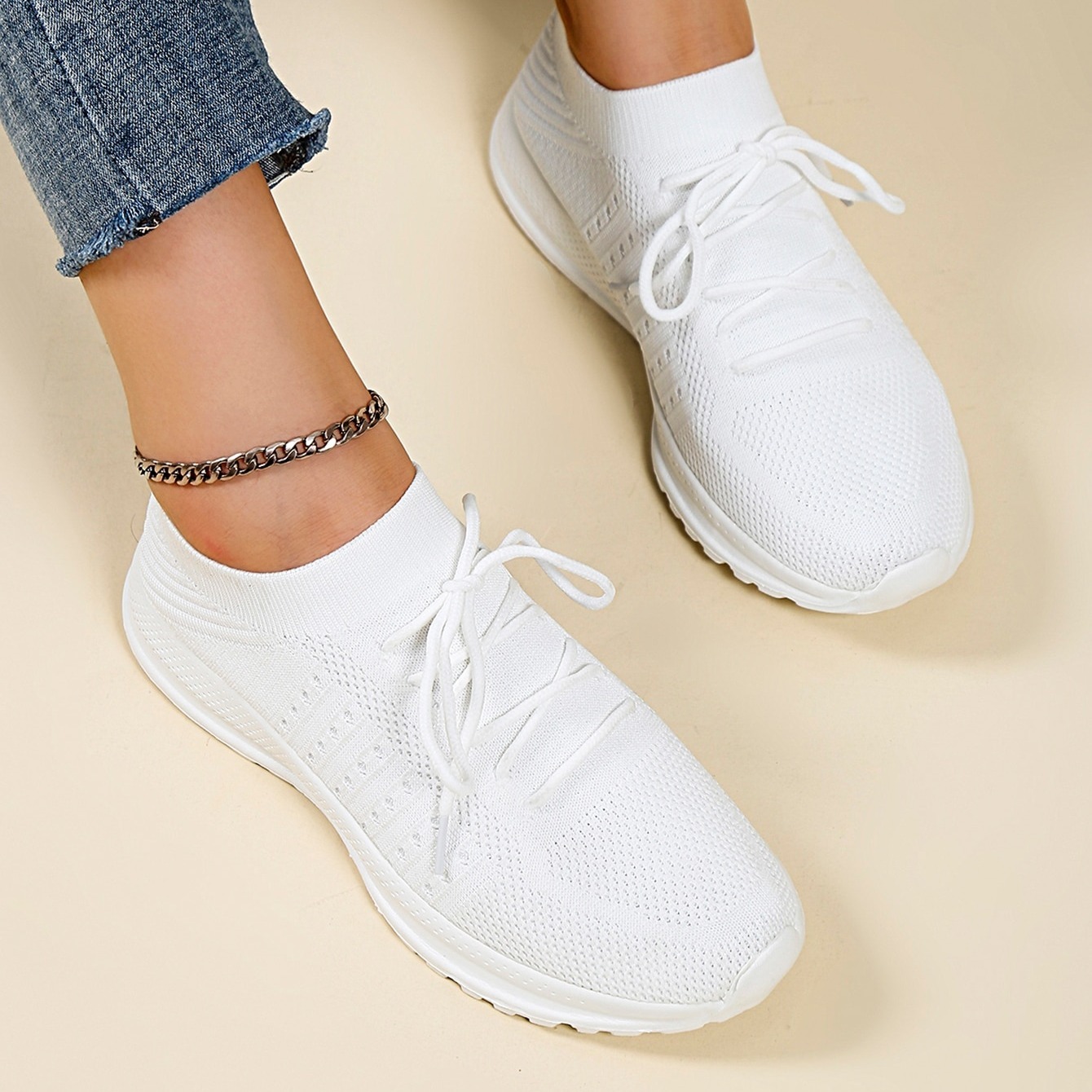 Women's Lightweight Mesh Sneakers Breathable Running Shoes