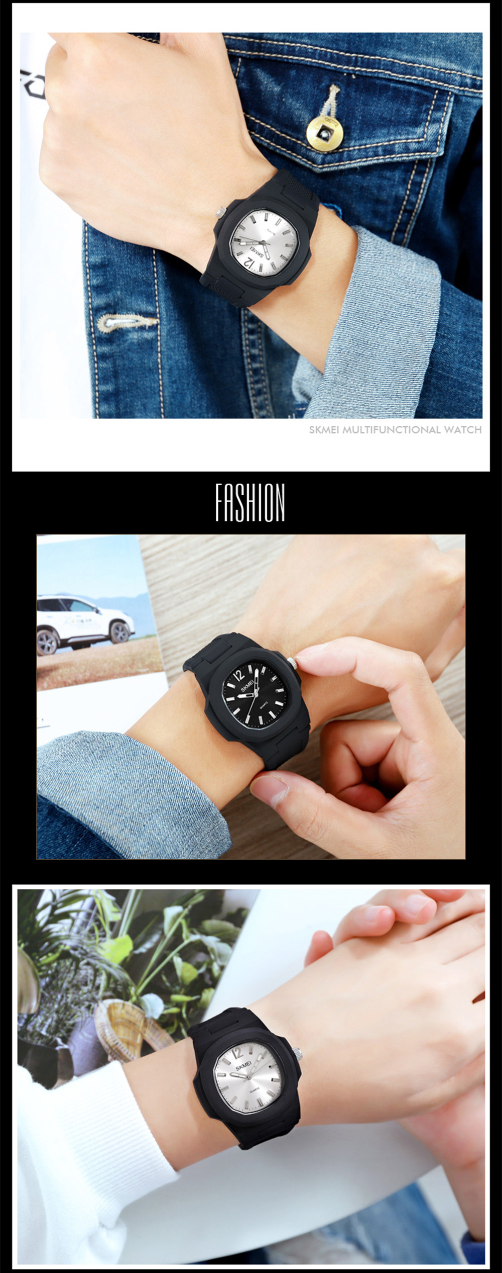 casual quartz mens clock sport watches simple wristwatch for man ideal choice for gifts details 5