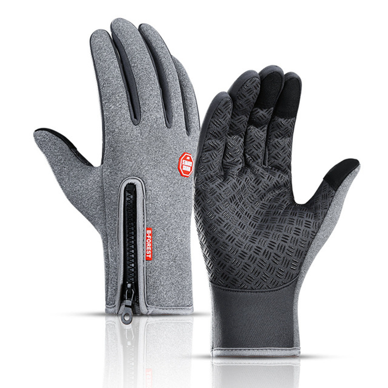 Winter Cycling Gloves Men Touch Screen Compatible Warm - Temu