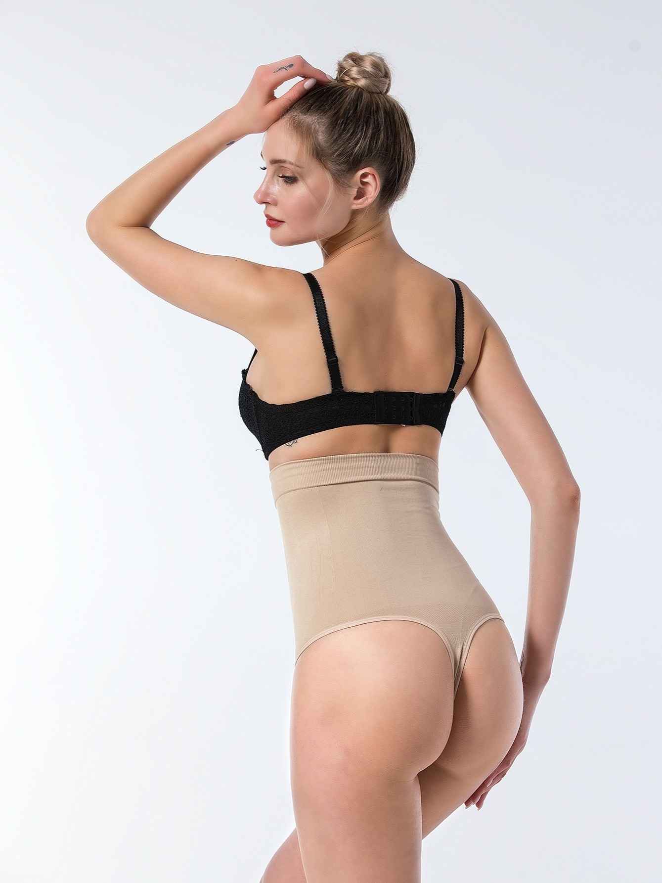 Women's Tummy Control Thong Shapewear Panty High Waisted Body Shaper  Underwear