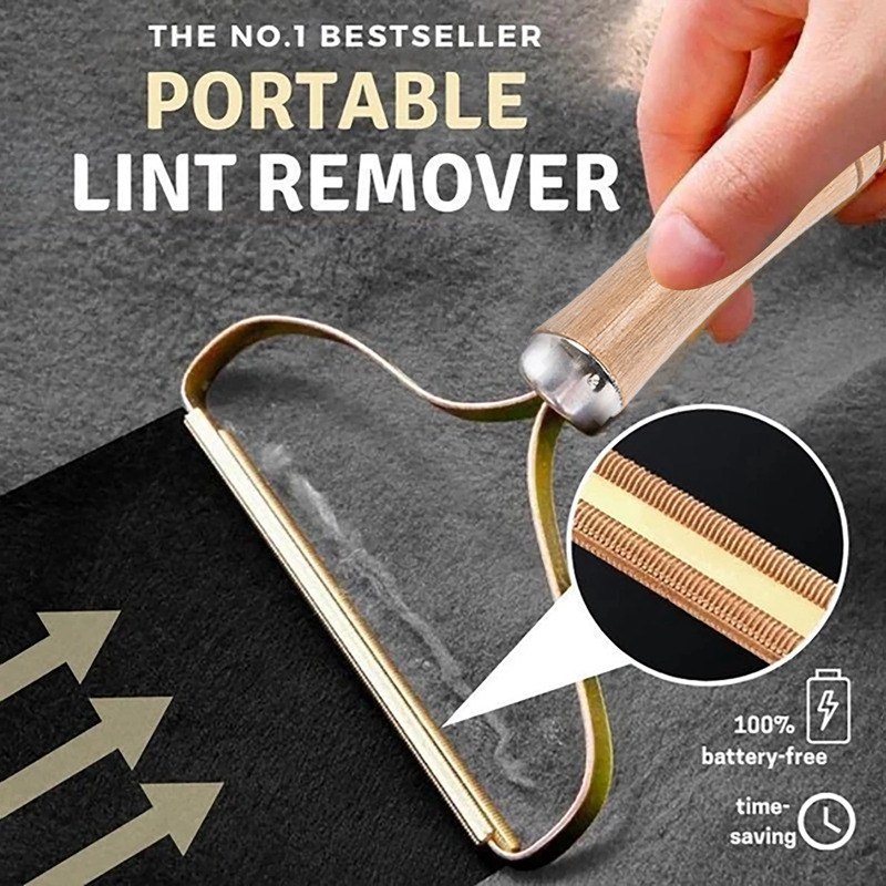 Portable Lint Remover: Effortlessly Remove Pet Hair Lint - Temu Canada