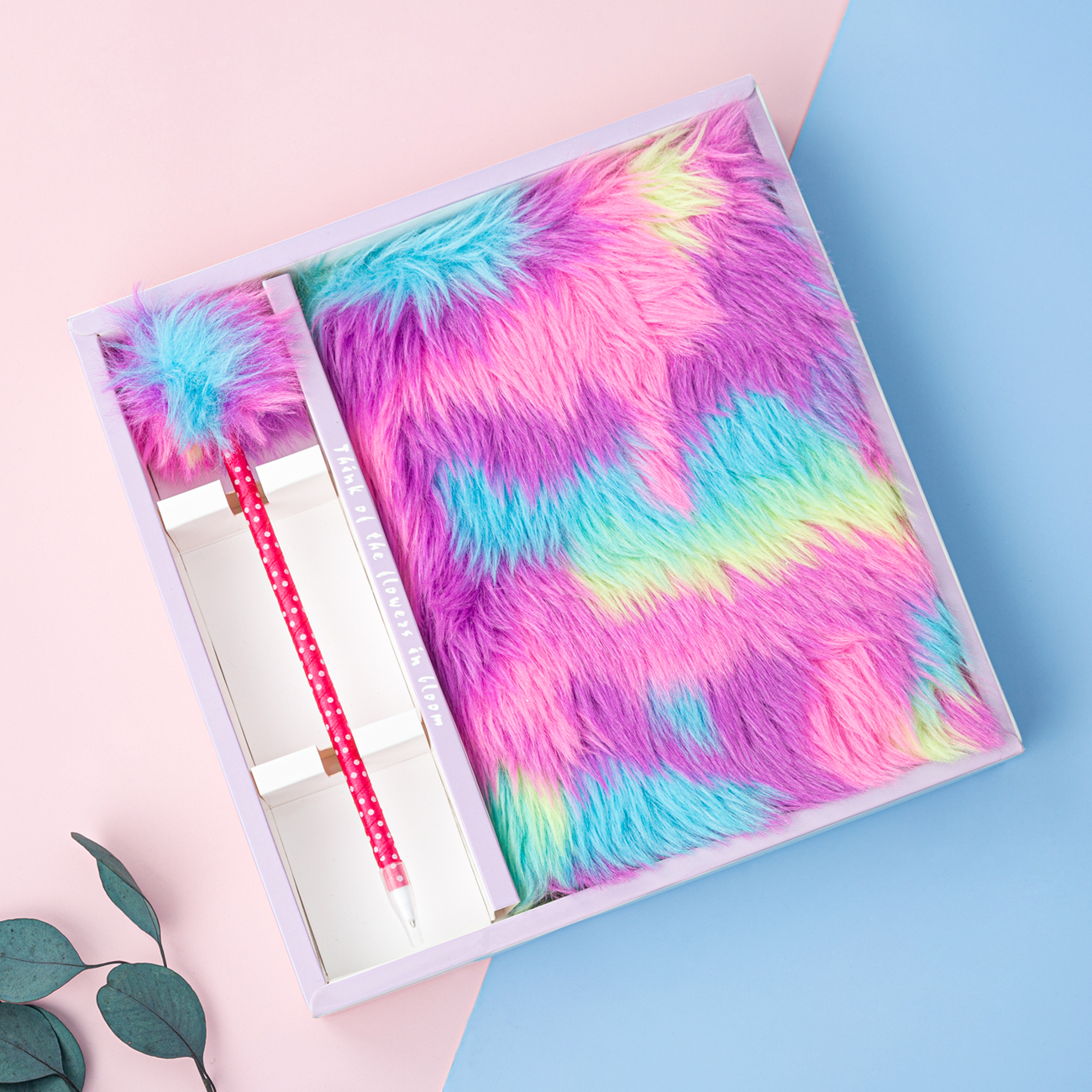 Rainbow Fashion Notebook