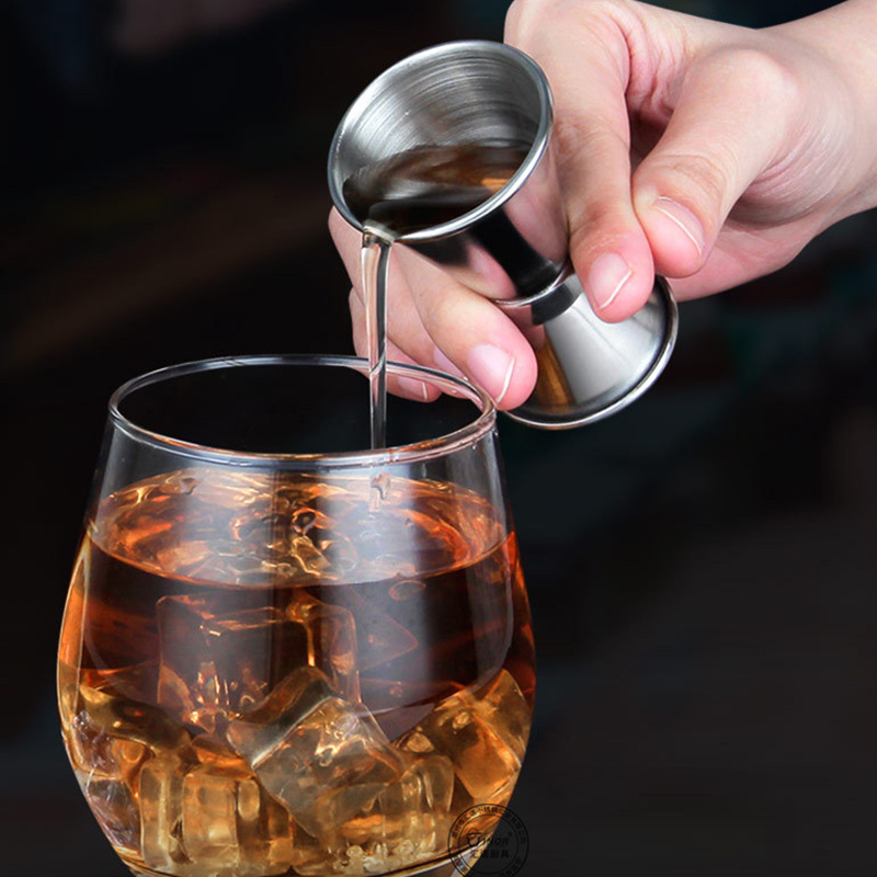 1pc Stainless Steel Ounce Glass Shaker Cocktail Glass Shop On Temu