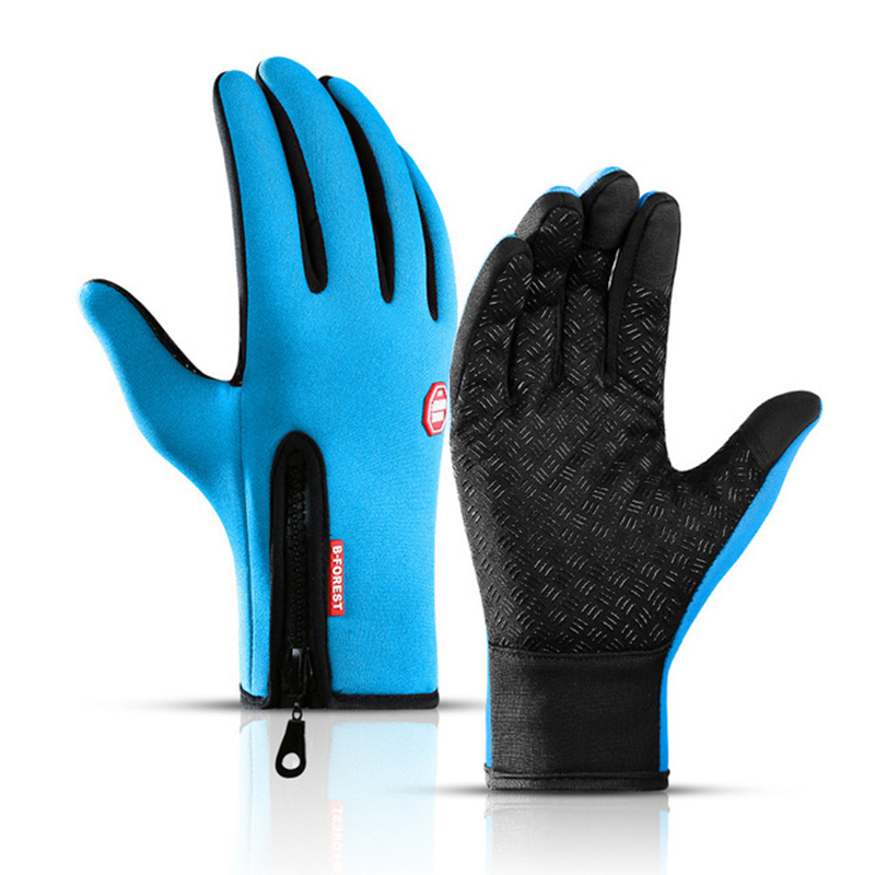 Winter Cycling Gloves Windproof Reflective Outdoor Casual - Temu