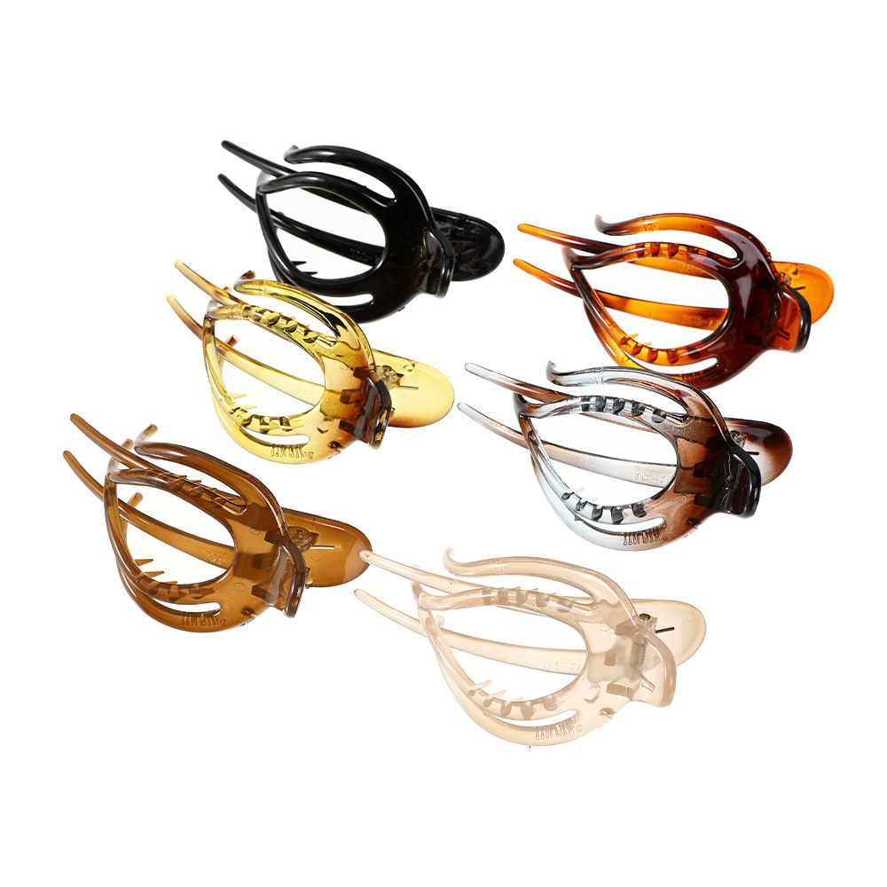 Strong Hold Hair Claw Clips For Thin Hair Perfect For Beach, Daily