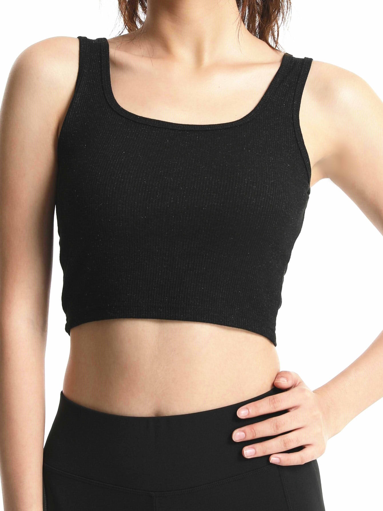 Sports bra clearance tank top combo