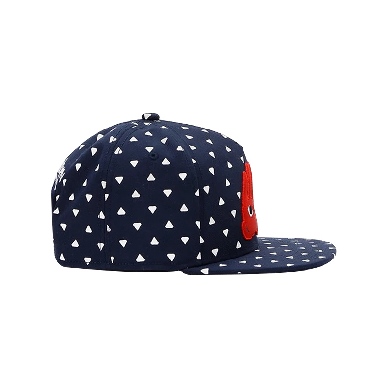 Embroidery Baseball Cap Navy Snap Back Hat