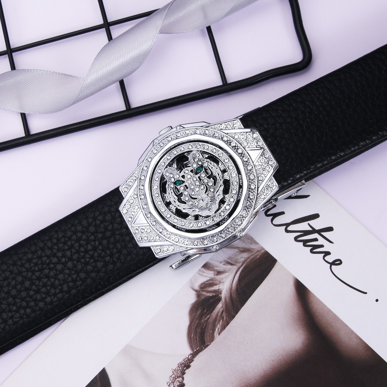 Men's Automatic Buckle Belt