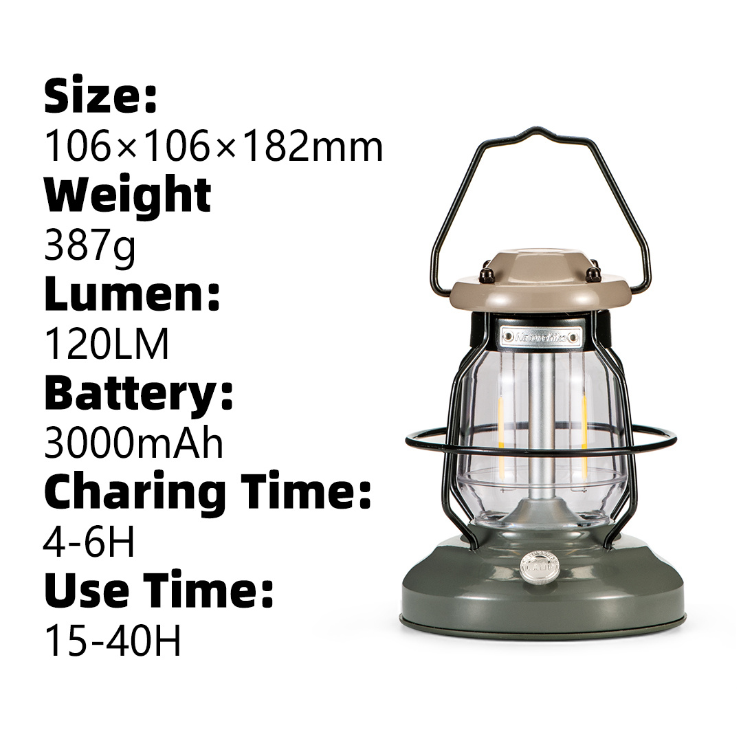 Vintage LED Camping Lantern, Rechargeable Camping Railroad Lantern, Retro  Style, Classic Tabletop Lantern Decor with Dimmable Control, Portable  Outdoor Hanging Tent Light for Camping, Indoor