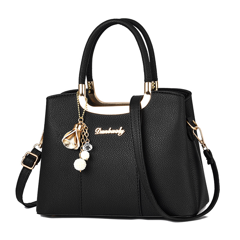 Solid Color Fashionable Shoulder Bag, Stylish Faux Leather Purse With  Zipper, Crescent Shoulder Bag - Temu