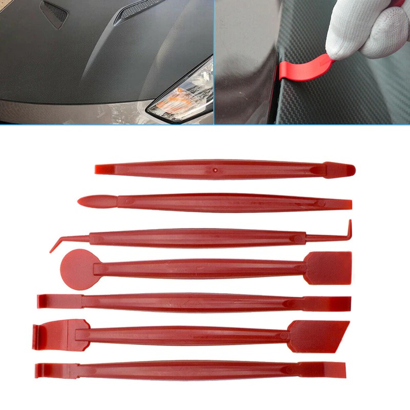 7pcs Car Sticker Scraper Tool