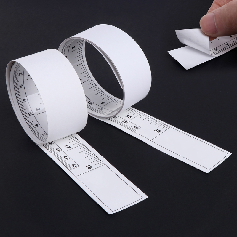 151cm Self Adhesive Metric Measure Tape Vinyl Ruler For Sewing Machine  Sticker 4XFD - AliExpress