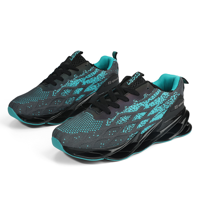 Men's Blade Running Shoes Shock Absorption Sneakers