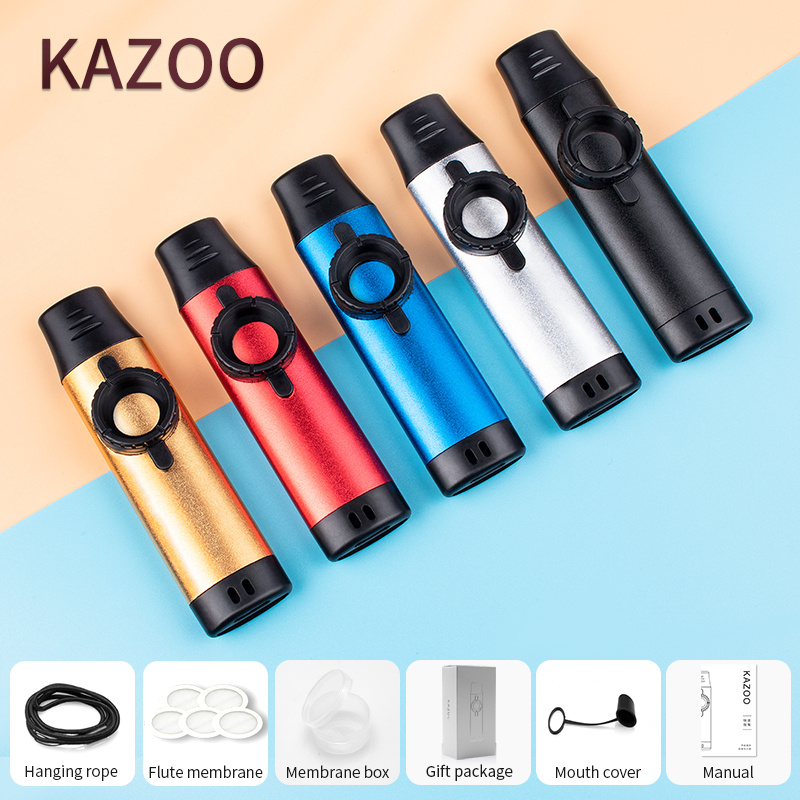 Kazoo Double Hole Ukulele Guitar Accompaniment Portable Musical Instrument  Gifts