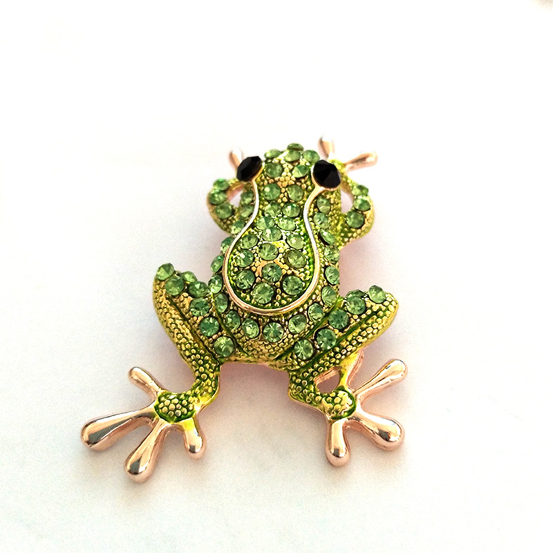 Pink & Blue Frog Pin - 25% To Charity