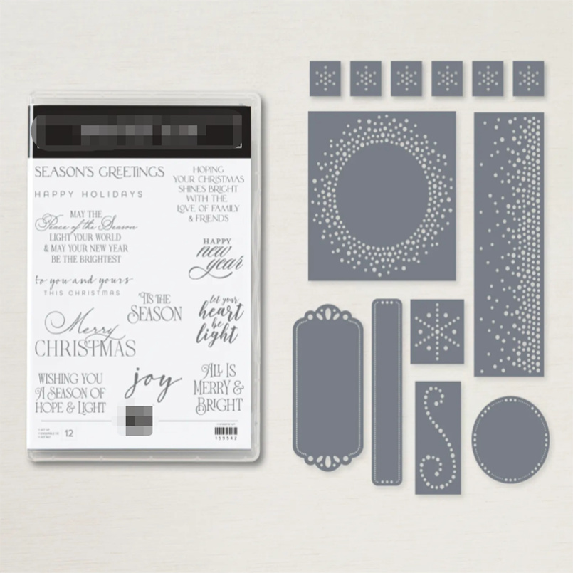 Metal Cutting Dies and Stamps for Custom Scrapbook Designs