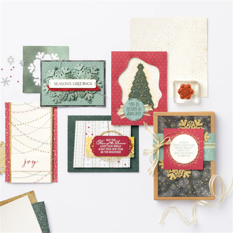 Metal Cutting Dies and Stamps for Custom Scrapbook Designs