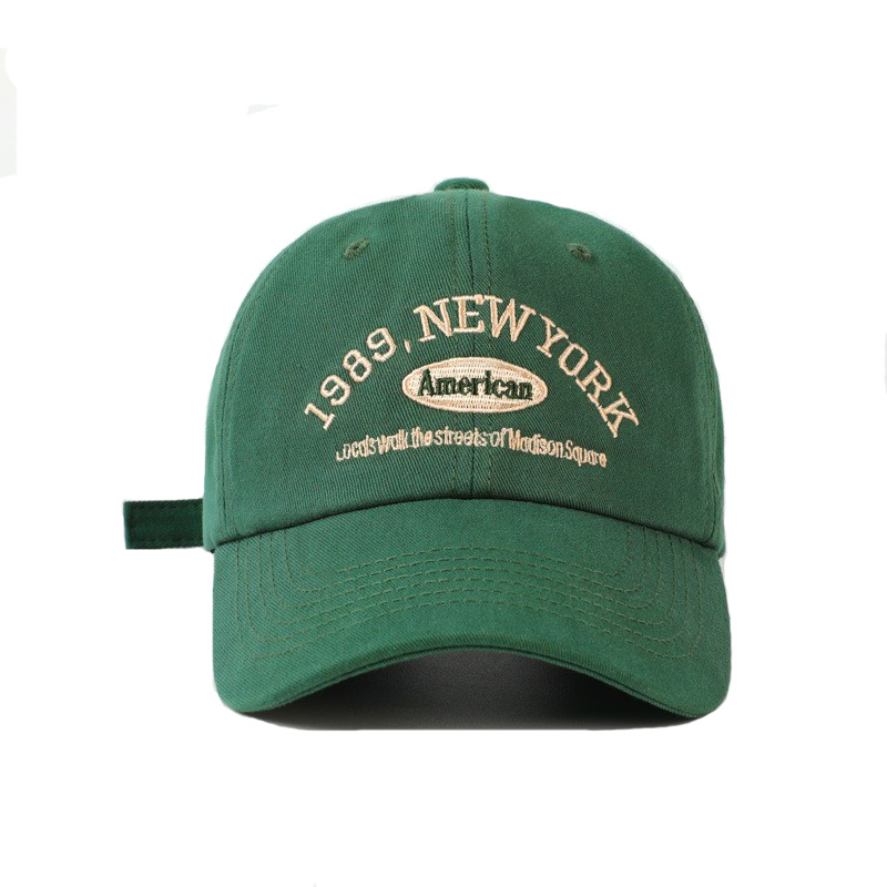1989 Embroidery Soft Top Baseball Baseball Hat, Dad Hats Women Sun Hat Man Unisex,Temu