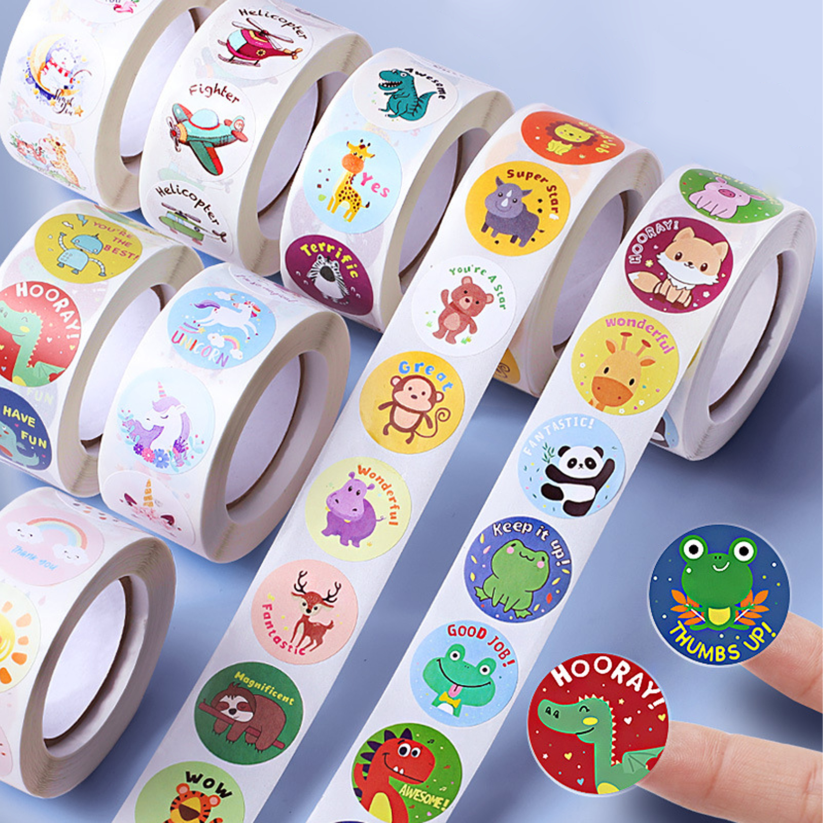 Medal Stickers Roll Stickers For Primary School Students - Temu