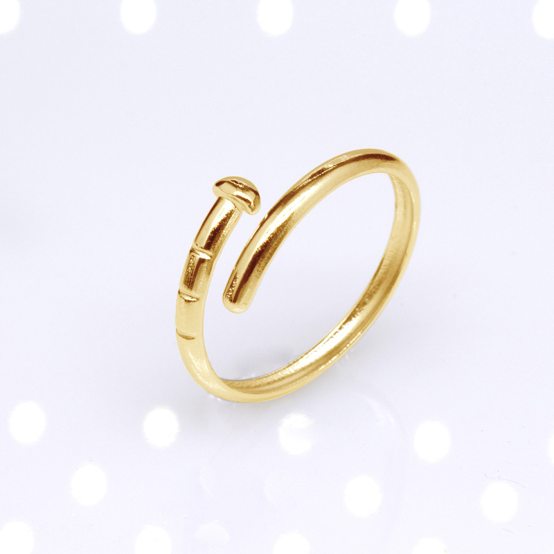 Stainless Steel Nail Ring