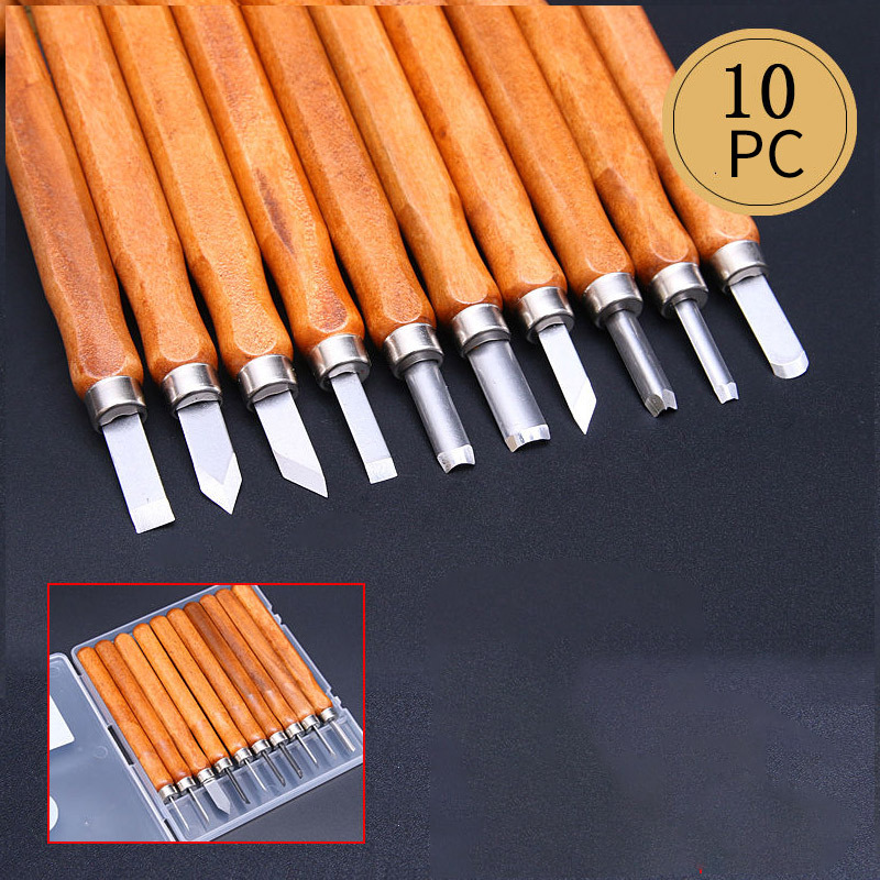 FC Best Hand Wood Carving knife 4pcs/Set ( Can Order One Tool )