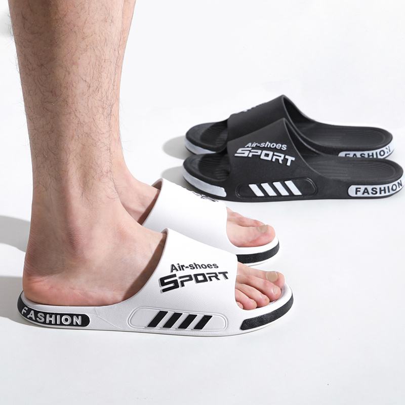 Quick Drying Non Slip Slide Slippers For Men Women Summer Pvc Casual House Shoes For Indoor Outdoor Shower - Men's Shoes -