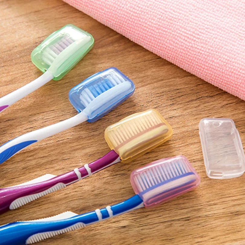 Estuche para cepillos de dientes con ventosa, 3 piezas de soporte para  cepillos de dientes de pared con funda, soporte para cepillos de dientes de