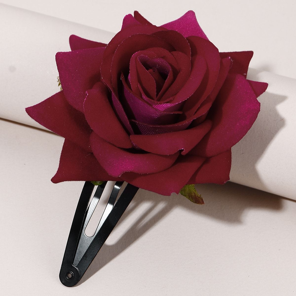 Red Rose Hair Clip Flower Hair Pin Barrette Vintage Women's Fashion Hair  Accessories Valentine's Day Gift - Beauty & Personal Care - Temu