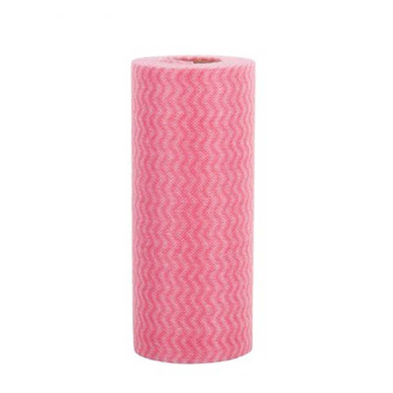 1 roll of   washable non woven cloth 50pcs per roll disposable dish towel lazy cloth suitable for   room bathroom toilet etc details 10