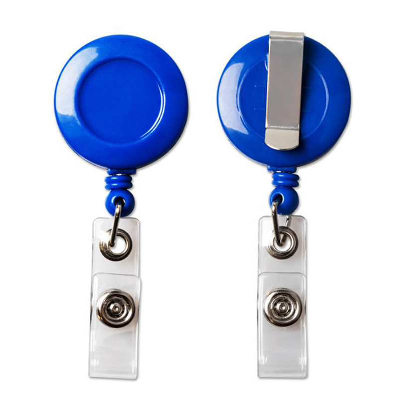 Retractable Id Badge Holder Reel: Keep Badge Secure - Temu
