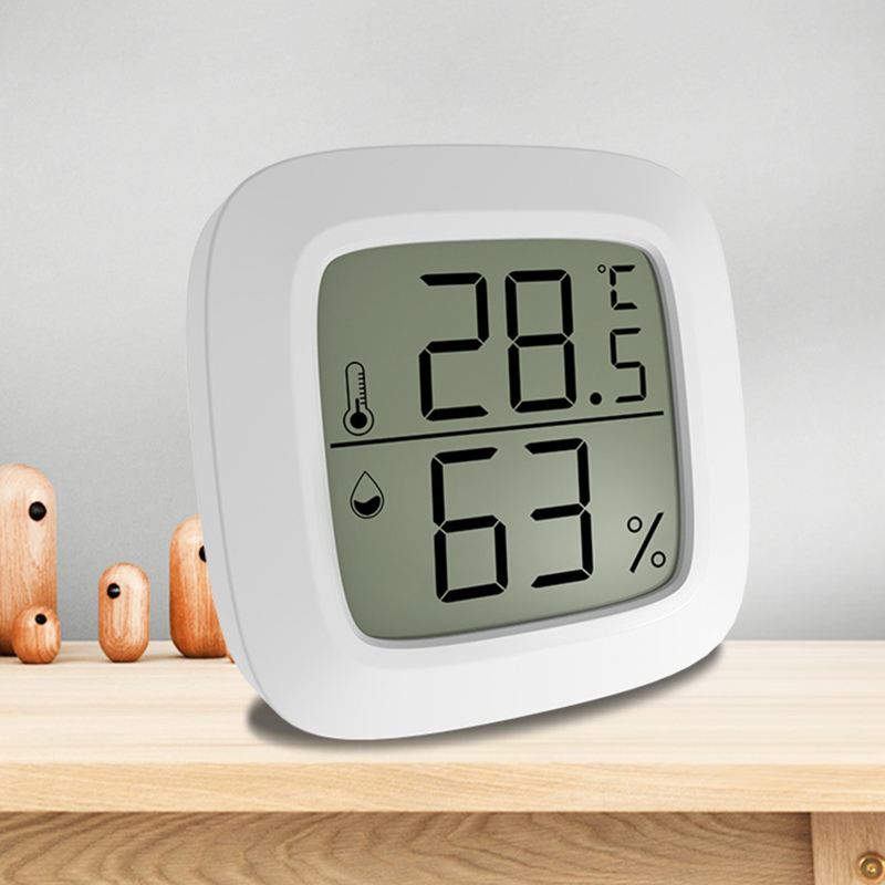 Mini Thermomètre Électronique Intérieur Numérique, Hygromètre,  Thermohygromètre LCD Adhésif Magnétique Pour La Maison Et Le Bureau - Temu  France