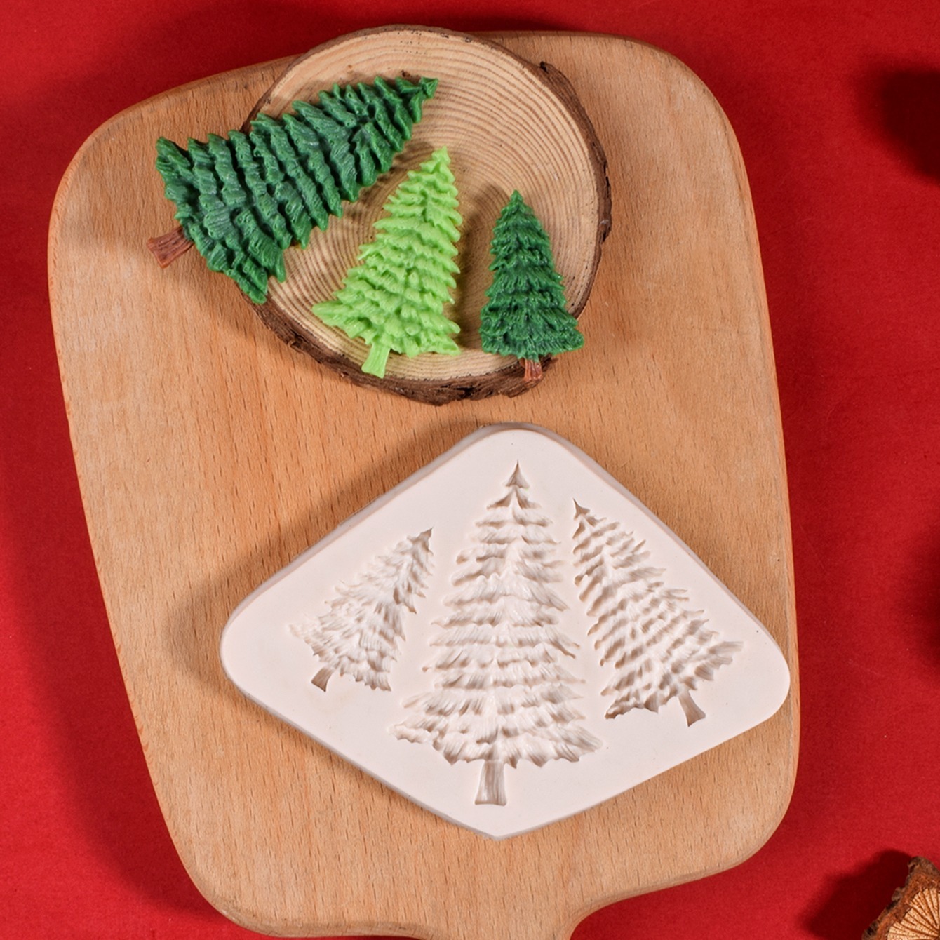 Städter 903760 Paper Baking Mould Christmas Tree