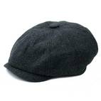 mens vintage herringbone pattern newsboy cap ideal choice for gifts
