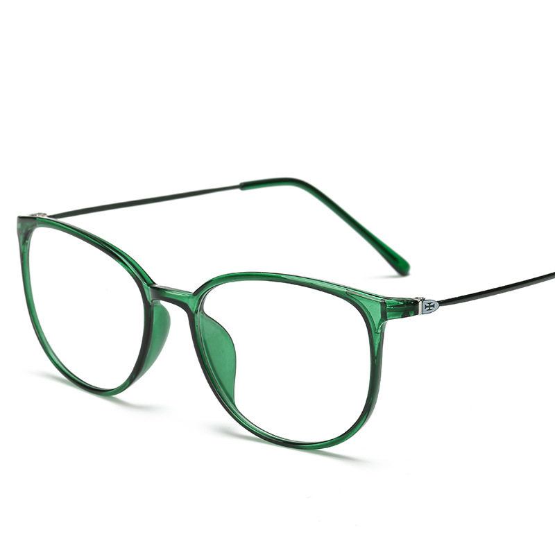 Vintage Square Frame Optical Glasses Artistic Myopia Glasses