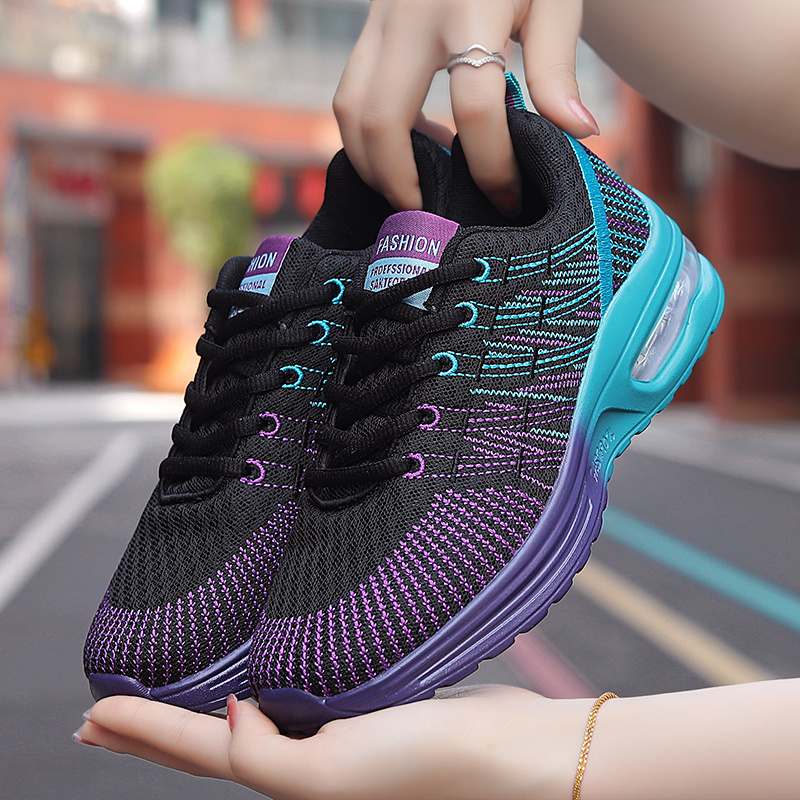 Latest Designs Women′ S Fashion Sneaker Shoes Breathable Running