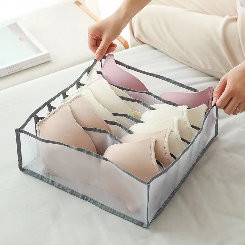 1pc Drawer Type Underwear Organizer With Separated Slots For Socks